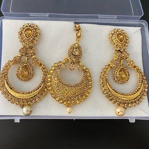 Earrings and Tikka